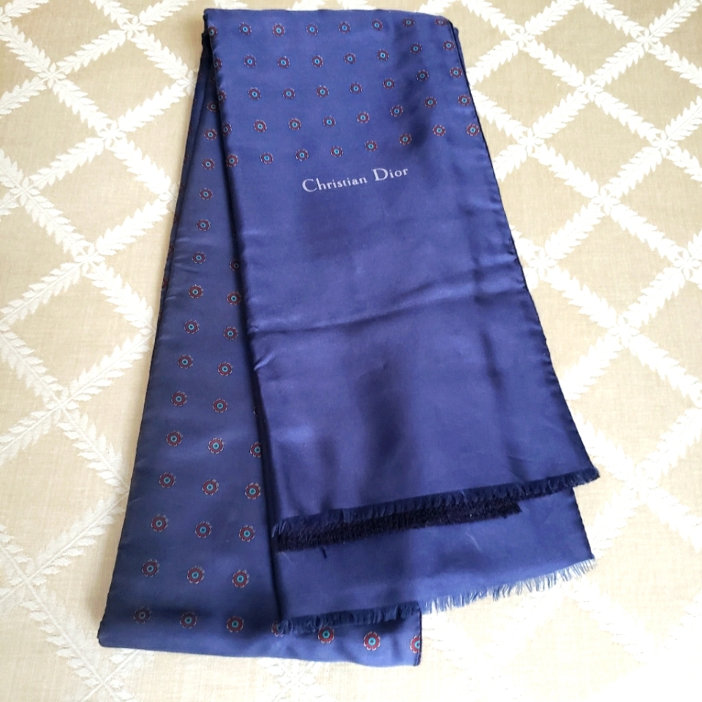 Christian Dior vintage scarf.